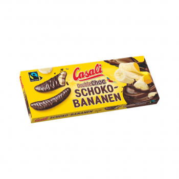 Casali Fairtrade Schoko-Bananen DoubleChoc, 24 Stück